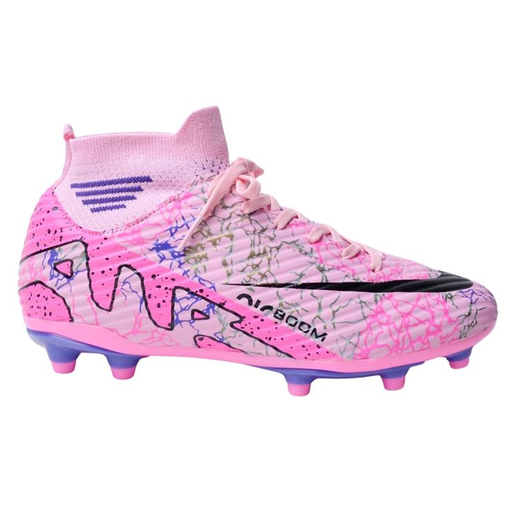 Laliga 565 Pembe Siyah Desenli Krampon