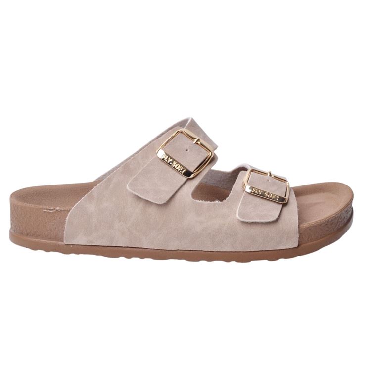 Fly Soft S962 Bej Kadın Terlik