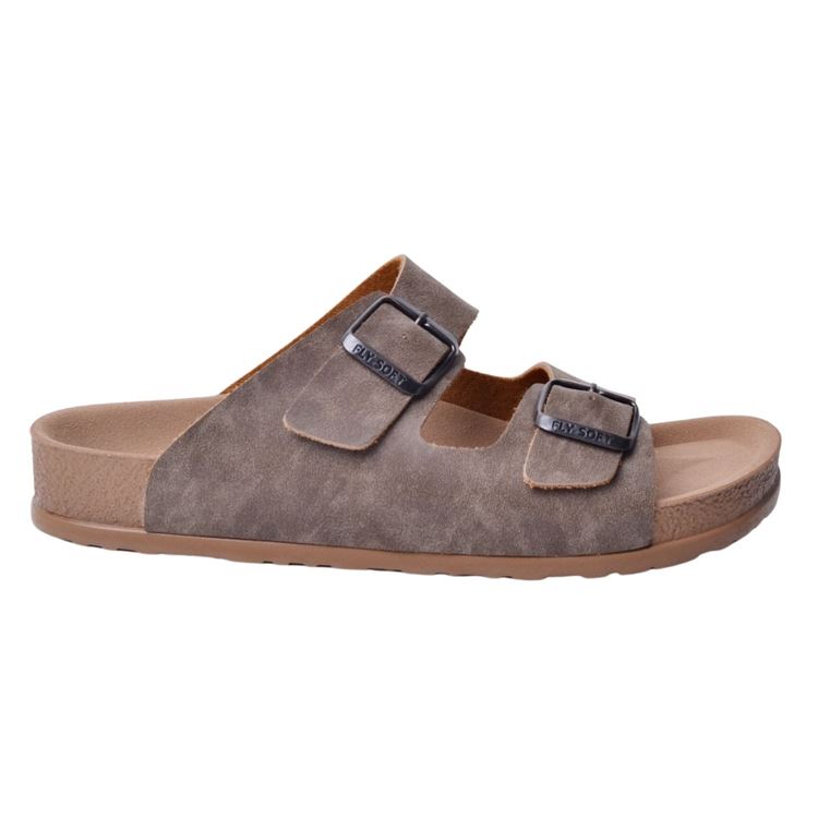 Fly Soft S962 Vizon Kadın Terlik