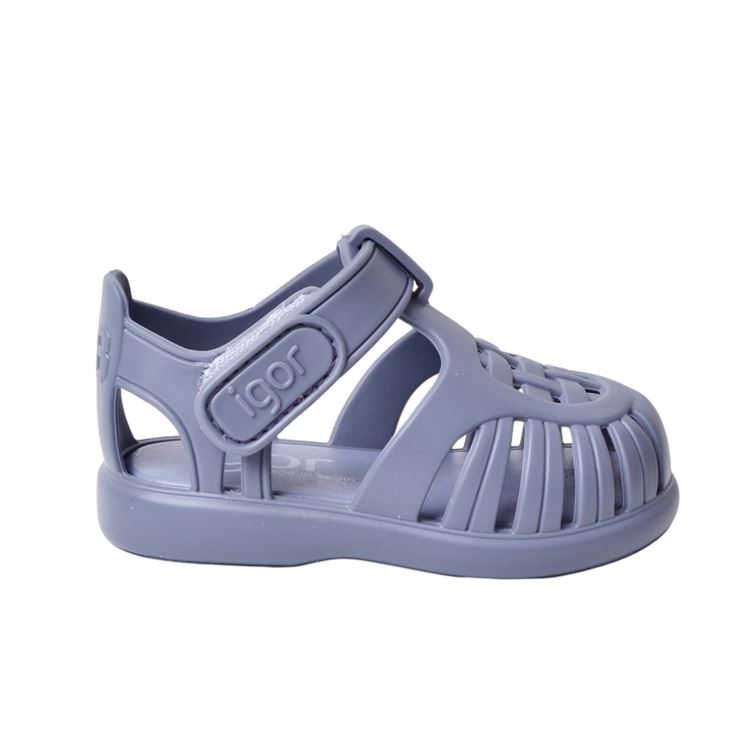 Igor S10271-047 Tobby Solıd Blue Çocuk Sandalet