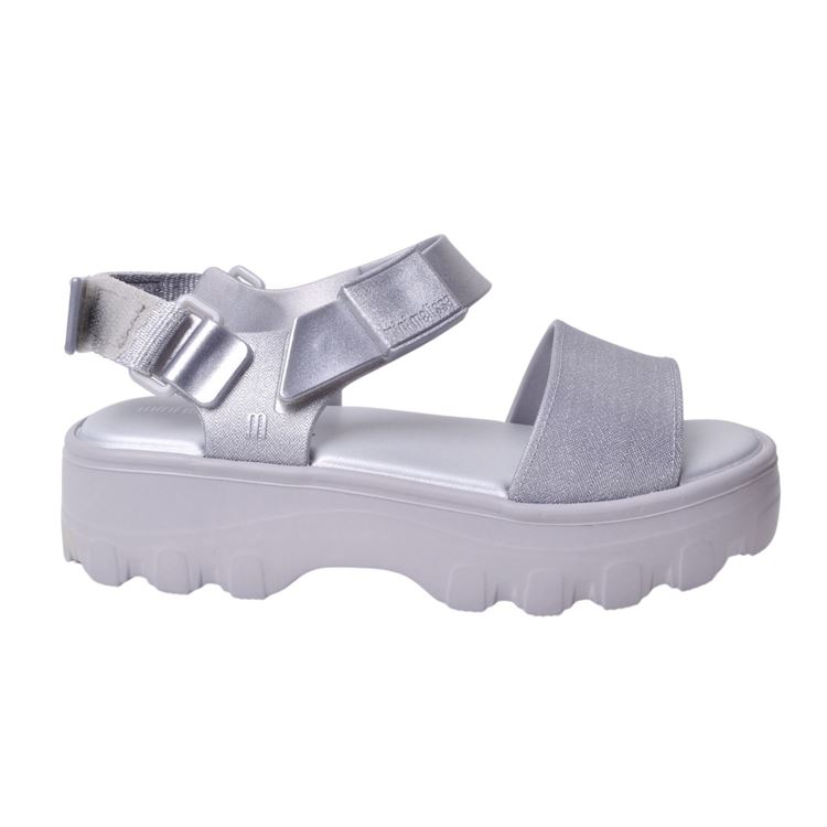 Mini Melissa Kick Off Çocuk Gri Sandalet