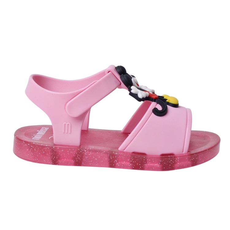 Mini Melissa Play+Mickey Çocuk Pembe Sandalet