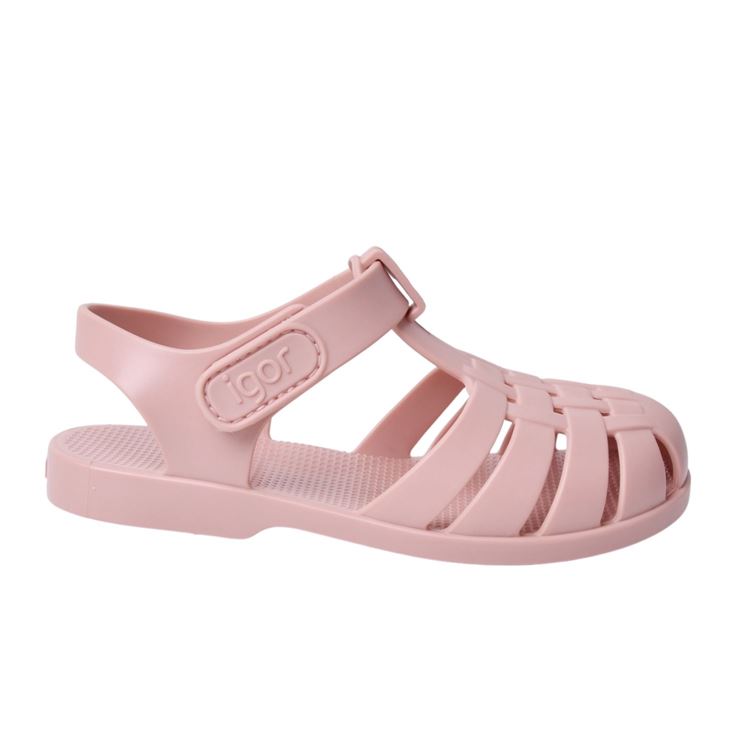 Igor S10288-197 Clasica Velcro Nude Çocuk Sandalet