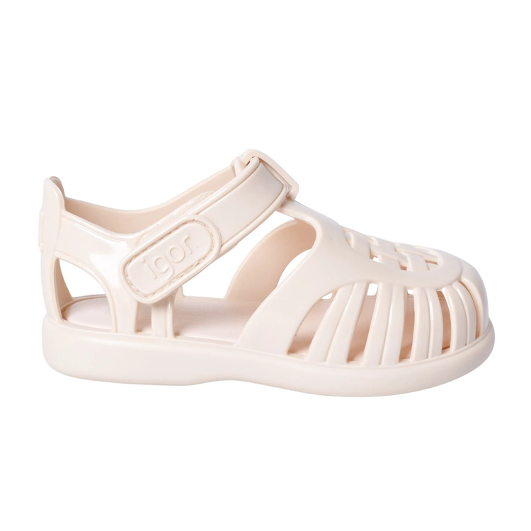 Igor S10311-079 Tobby Gloss Marfil Çocuk Sandalet